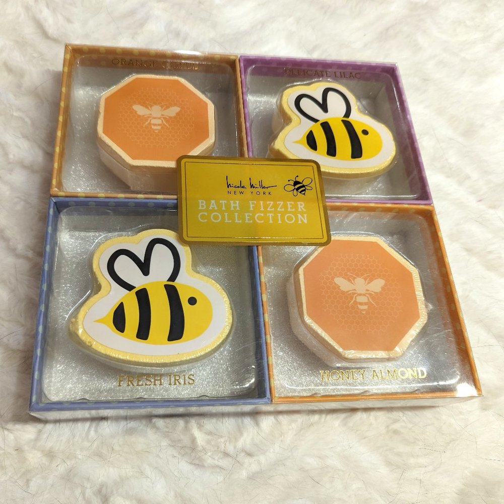 Nicole Miller Bath Fizzer/Bath Bomb collection